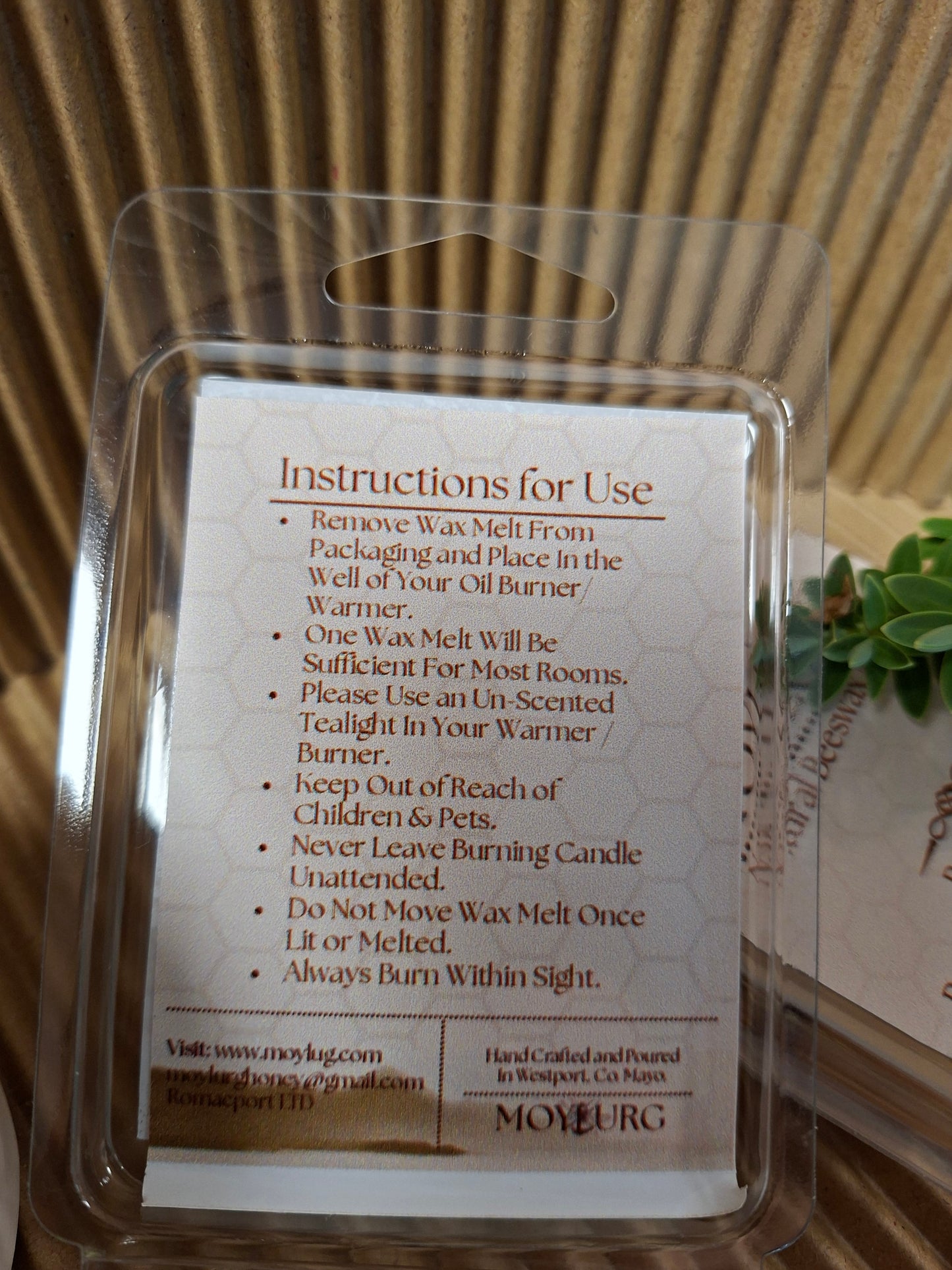 Moylurg Wax Melts Rosemary &Lemongrass