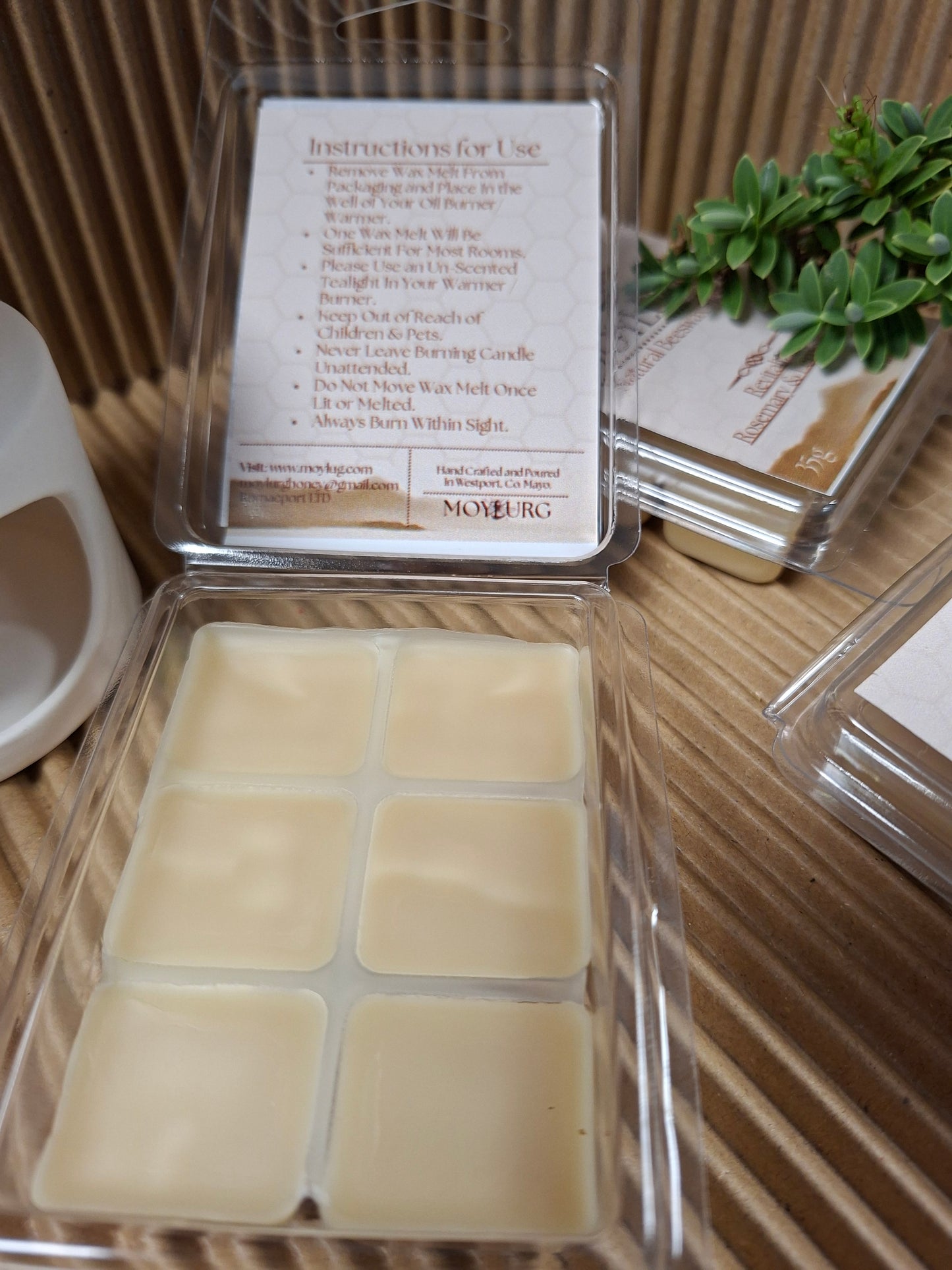 Moylurg Wax Melts Rosemary &Lemongrass